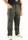 EXHAUST Stretchable Jeans Long Pants [310 Regular Fit-Plus Size] 1153