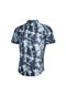 EXHAUST Tie Dye Design Short Sleeve Shirt [Slim Fit] 1332