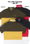 EXHAUST Cut & Sew Polo T-Shirt [Slim Fit] 1225