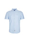 EXHAUST 100% Cotton Short Sleeve Shirt [Slim Fit] 1314