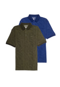 IDEXER Floral Printing Men's Polo T-Shirt [Regular Cut] ID0028