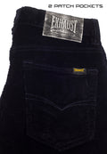 EXHAUST Stretchable Corduroy Jeans Long Pants [306 Straight Cut] 1155