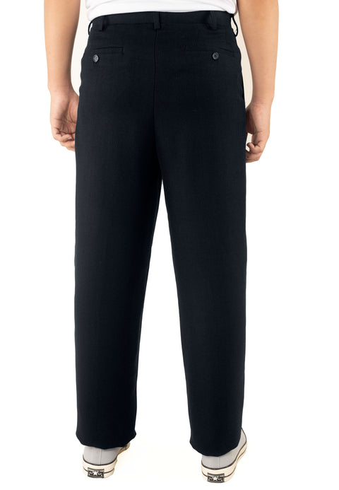 IDEXER Men's Double Pleats Slack Long Pants [Regular Fit] ID0007