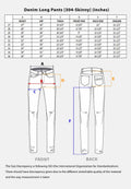 EXHAUST Stretchable Super Slub Jeans Long Pants [304 Skinny] 1278