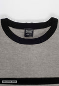 EXHAUST Stripe Design Long Sleeve Sweater [Slim Fit] 1342