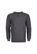 EXHAUST Half-Button Long Sleeve Sweater [Slim Fit] 1344