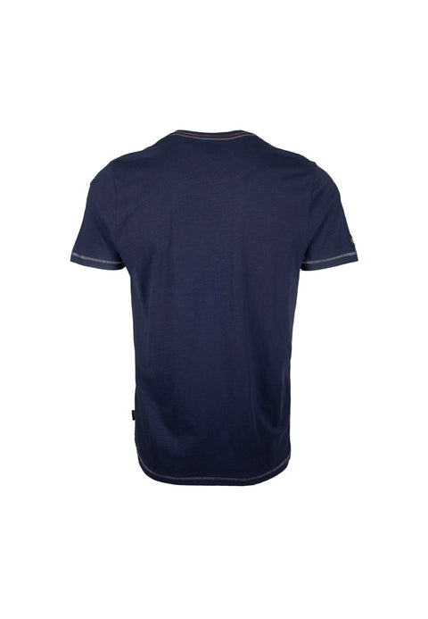 EXHAUST 100% Cotton Round Neck T- Shirt [Normal Cut] 1369