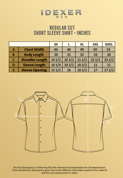 IDEXER Short Sleeve Shirt [Regular Fit] ID0042