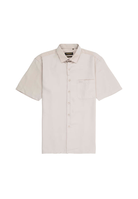 IDEXER Plain Short Sleeve Shirt [Regular Fit] ID0062