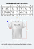 EXHAUST Stripe Design Round Neck T-Shirt [Regular Fit] 1459
