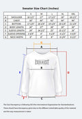 EXHAUST Printed Design Long Sleeve Sweater [Normal Cut] 1396