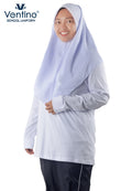 Baju Putih Round Neck Tshirt Lengan Pendek/Panjang (RENDAH/MENENGAH) (BAJU SAHAJA)