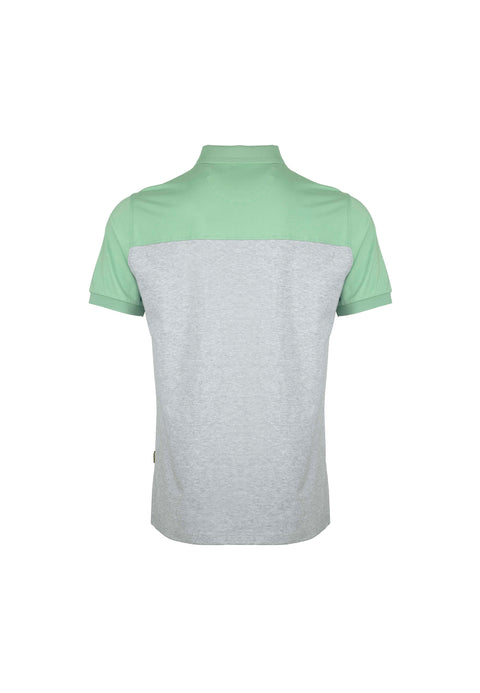 EXHAUST Cut & Sew Polo T- Shirt [Slim Fit] 1431