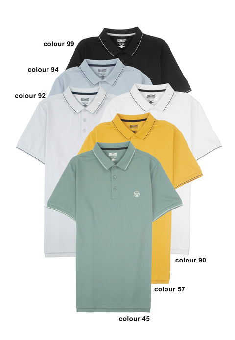 EXHAUST Mens Polo T-shirt [Slim Fit] 1472