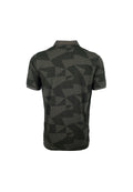 EXHAUST Abstract Printing Polo T-Shirt [Slim Fit] 1482