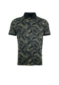 EXHAUST Floral Printing Polo T-Shirt [Slim Fit] 1383