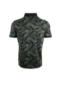 EXHAUST Floral Printing Polo T-Shirt [Slim Fit] 1383