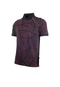 EXHAUST Floral Printing Polo T-Shirt [Slim Fit] 1384