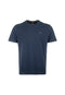 EXHAUST Plain Round Neck T-Shirt [Regular Fit] (A) 1393