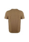 EXHAUST Plain Round Neck T-Shirt [Regular Fit] (C) 1393