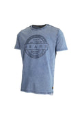 EXHAUST Short Sleeve Round Neck T-Shirt [Free Cut] 1414