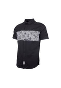 EXHAUST Cut & Sew Short Sleeve Shirt [Slim Fit] 1355