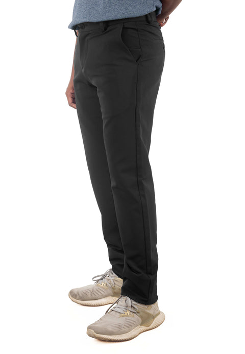 EXHAUST Men's Flat Front Slack Long Pants [Slim Fit] 1413