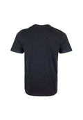 EXHAUST Matte Black Colour Printing Short Sleeve Round Neck T-Shirt [Regular Fit] 1401