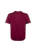 EXHAUST Texture Design Short Sleeve Round Neck T-shirt [Regular Fit] 1405