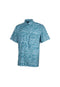 IDEXER Tropical Leaves Print Short Sleeve Shirt [Regular Fit] ID0128